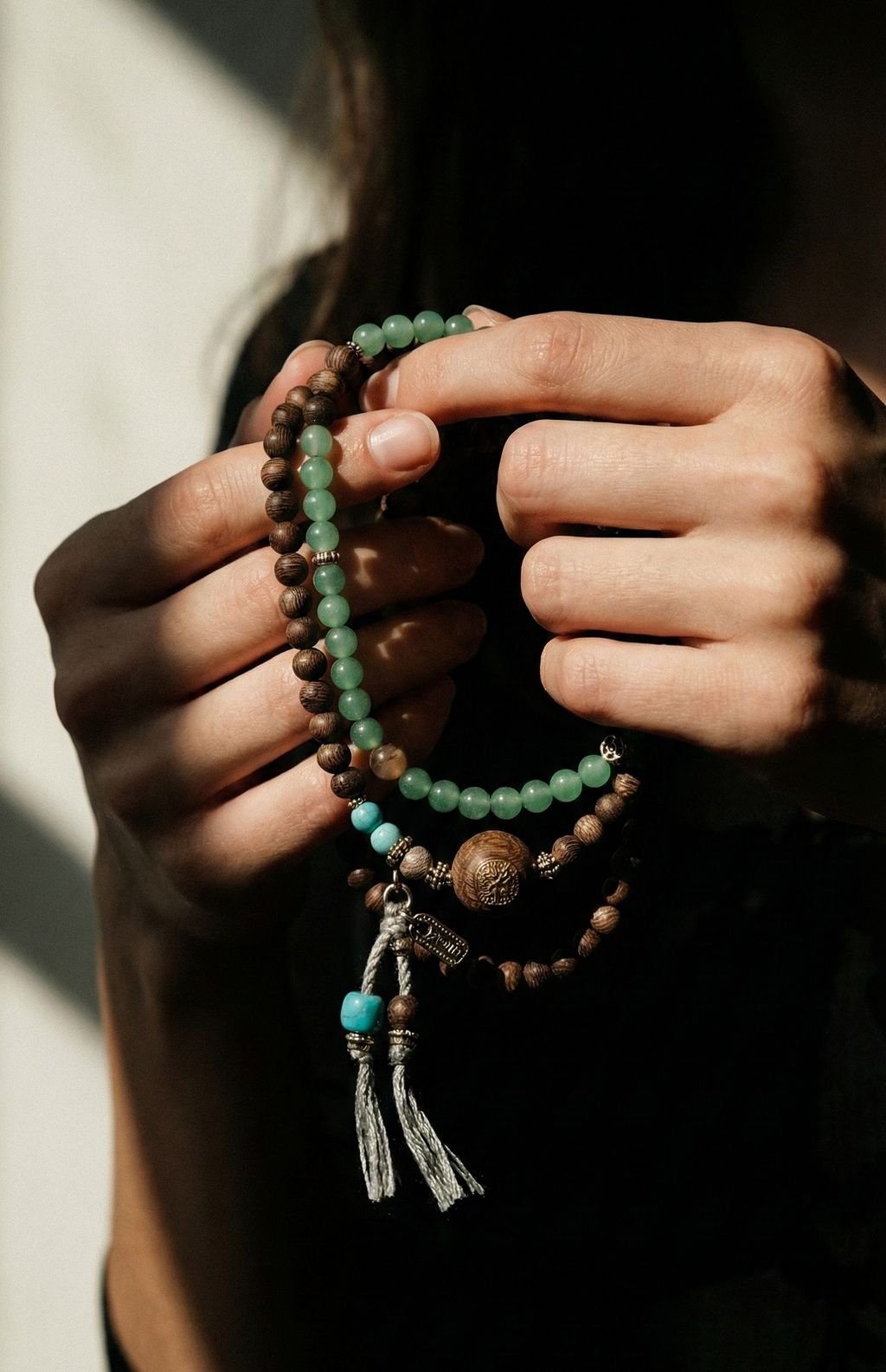 Four Symbols in Harmony-3 rounds bracelet Cultural Heritage/Agarwood/Social Gatherings