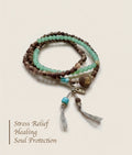 Four Symbols in Harmony-3 rounds bracelet Cultural Heritage/Agarwood/Social Gatherings